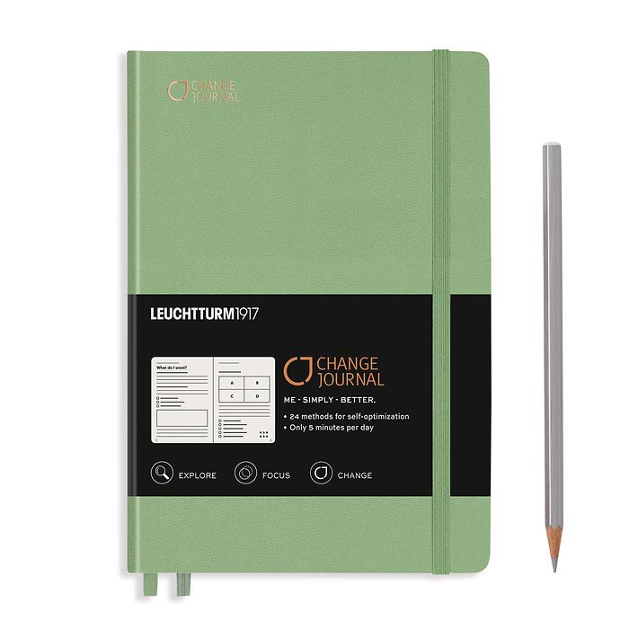 Leuchtturm1917 Change Journal A5 Medium - Sage