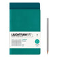 Leuchtturm1917 Jottbook A5 Medium Flexcover Ruled Notebook Set - Emerald and Pacific Green (Discontinued)