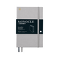 Leuchtturm1917 Monocle B6+ Paperback Wallet/Accordian Dotted Notebook - Light Gray