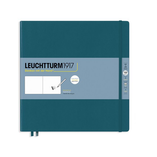 Leuchtturm1917 Sketchbook Square Hardcover - Pacific Green