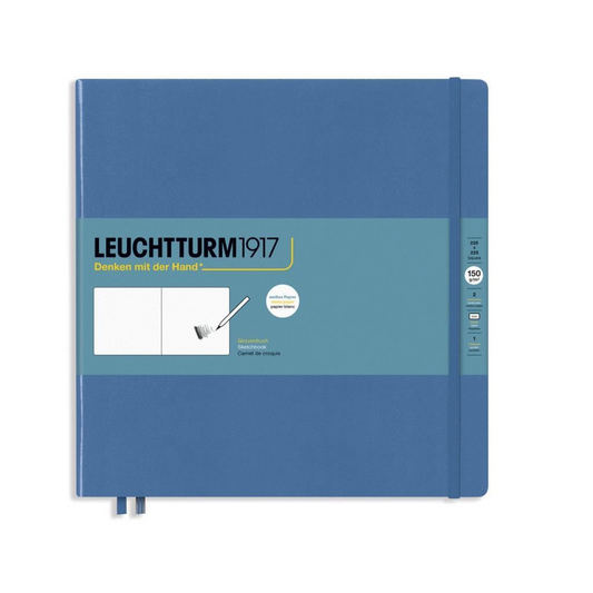 Leuchtturm1917 Sketchbook Square Hardcover - Stone Blue