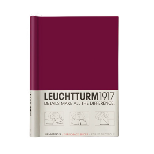 Leuchtturm1917 Springback Binder A4 - Port Red