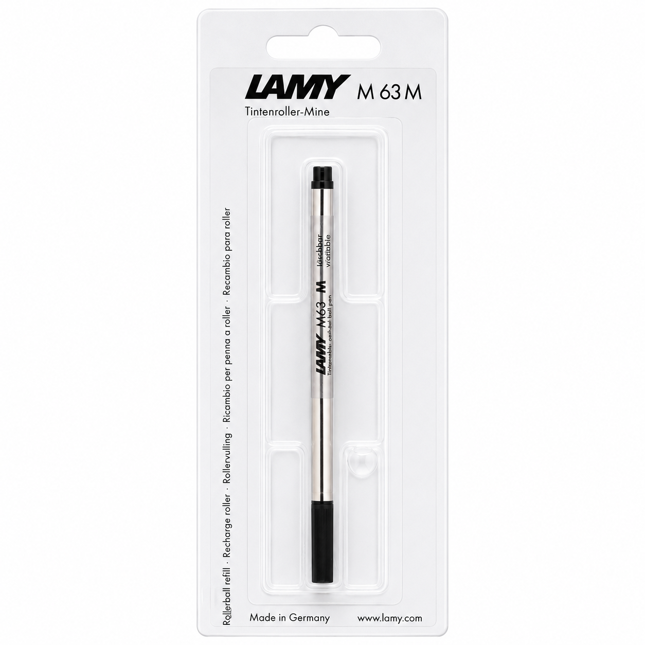 LAMY M63 Rollerball Refill - Black