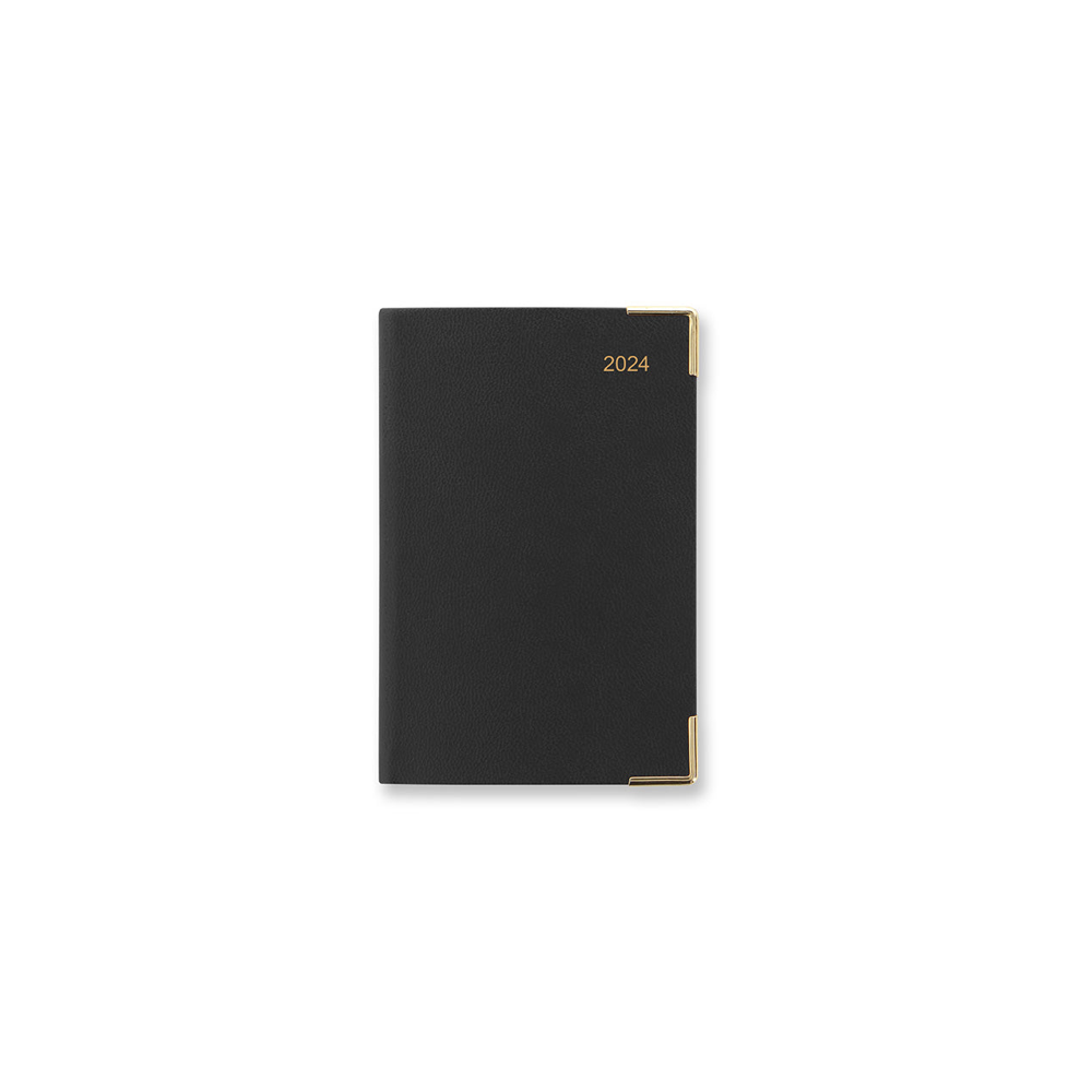 Letts of London 2025 Classic Mini Pocket Week to View Planner - Black