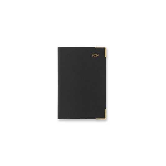 Letts of London 2025 Classic Mini Pocket Week to View Planner - Black