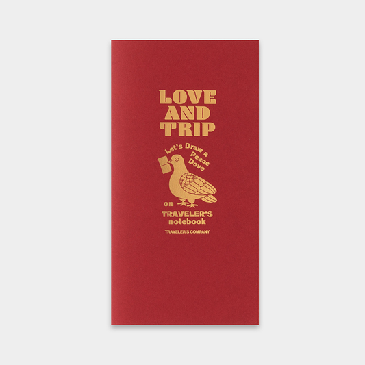 TRAVELER'S Notebook LOVE AND TRIP Regular Size Refill