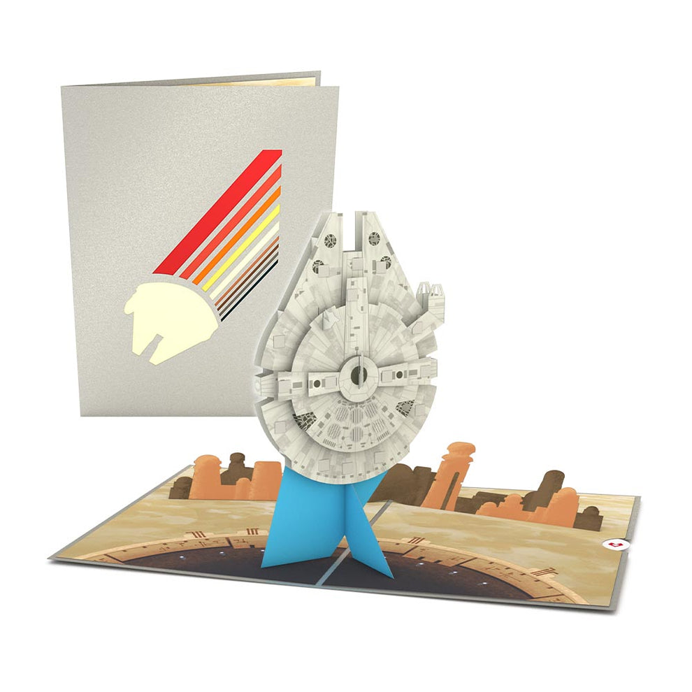 Lovepop Pop-Up Card - Star Wars Millennium Falcon