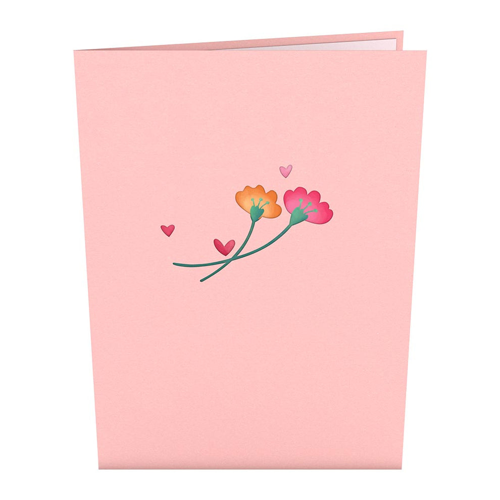 Lovepop Pop-Up Card - Floral Love