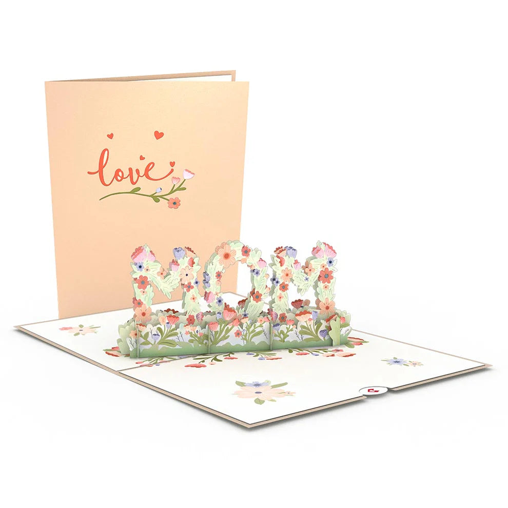 Lovepop Pop-Up Card - Floral Mom