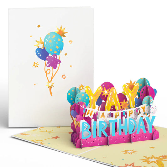 Lovepop Pop-Up Card - Birthday Celebration