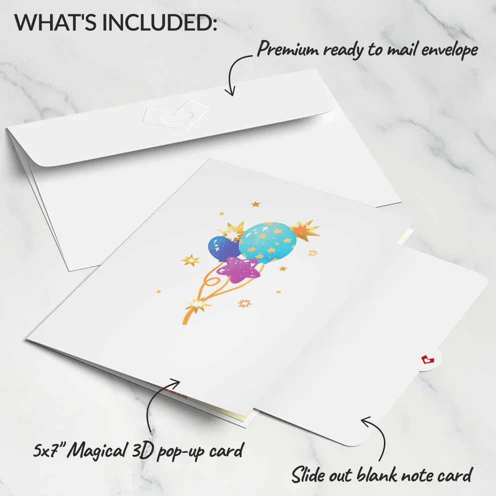 Lovepop Pop-Up Card - Birthday Celebration