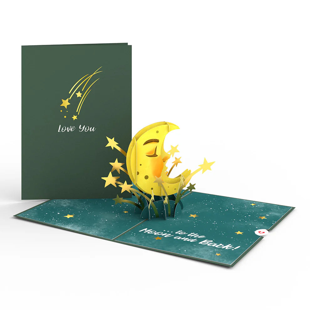 Lovepop Pop-Up Card - Love You To The Moon And Back