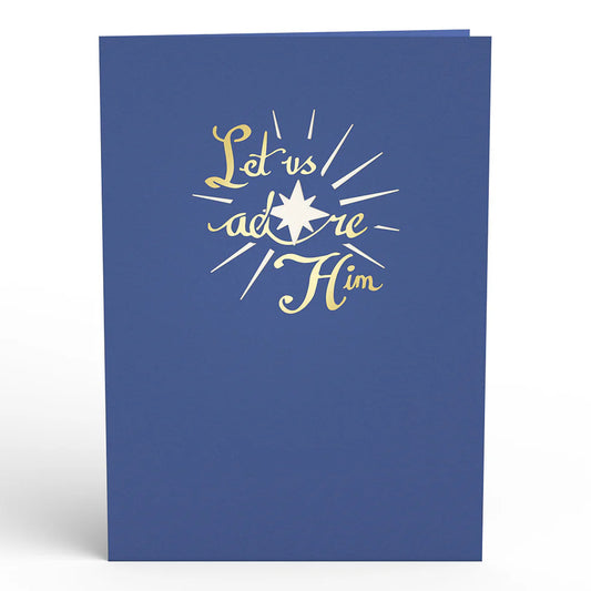 Lovepop Pop-Up Card - Nativity Christmas Tree