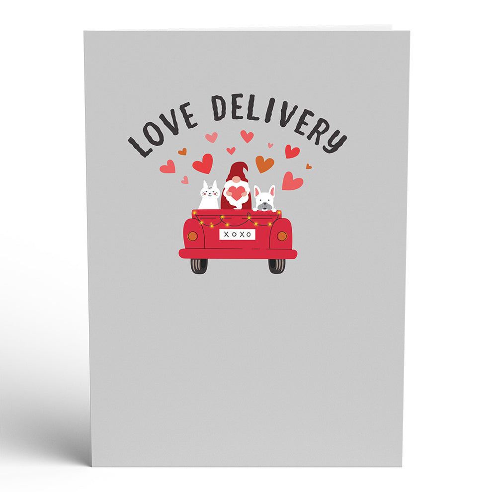 Lovepop Pop-Up  Card - Giant Love Delivery Truck