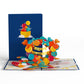 Lovepop Pop-Up Card - Happy Birthday Banner and Balloons