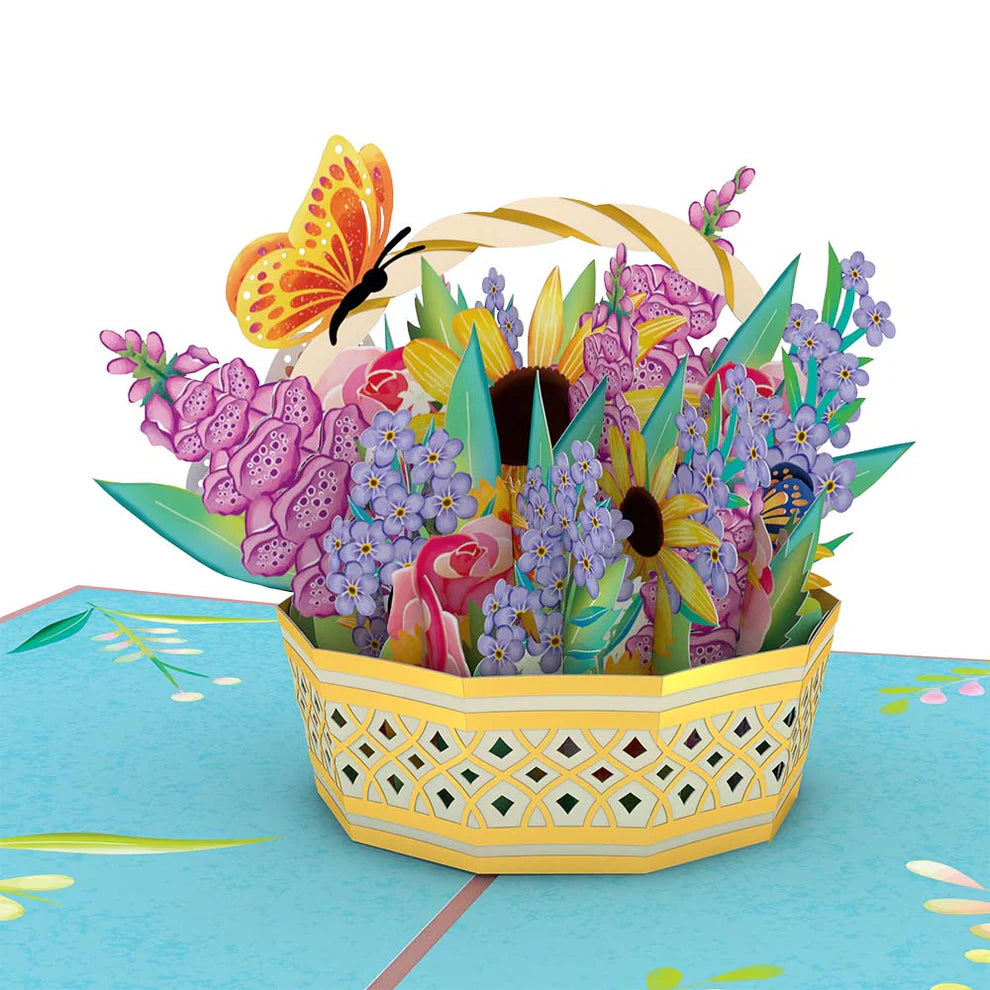 Lovepop Pop-Up Card - Mother's Day Sunflower Basket