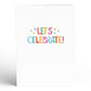 Lovepop Pop-Up Card - Let's Celebrate Birthday