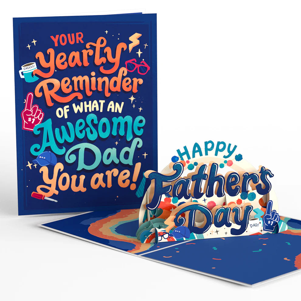 Lovepop Pop-Up Card - Awesome Dad Father's Day