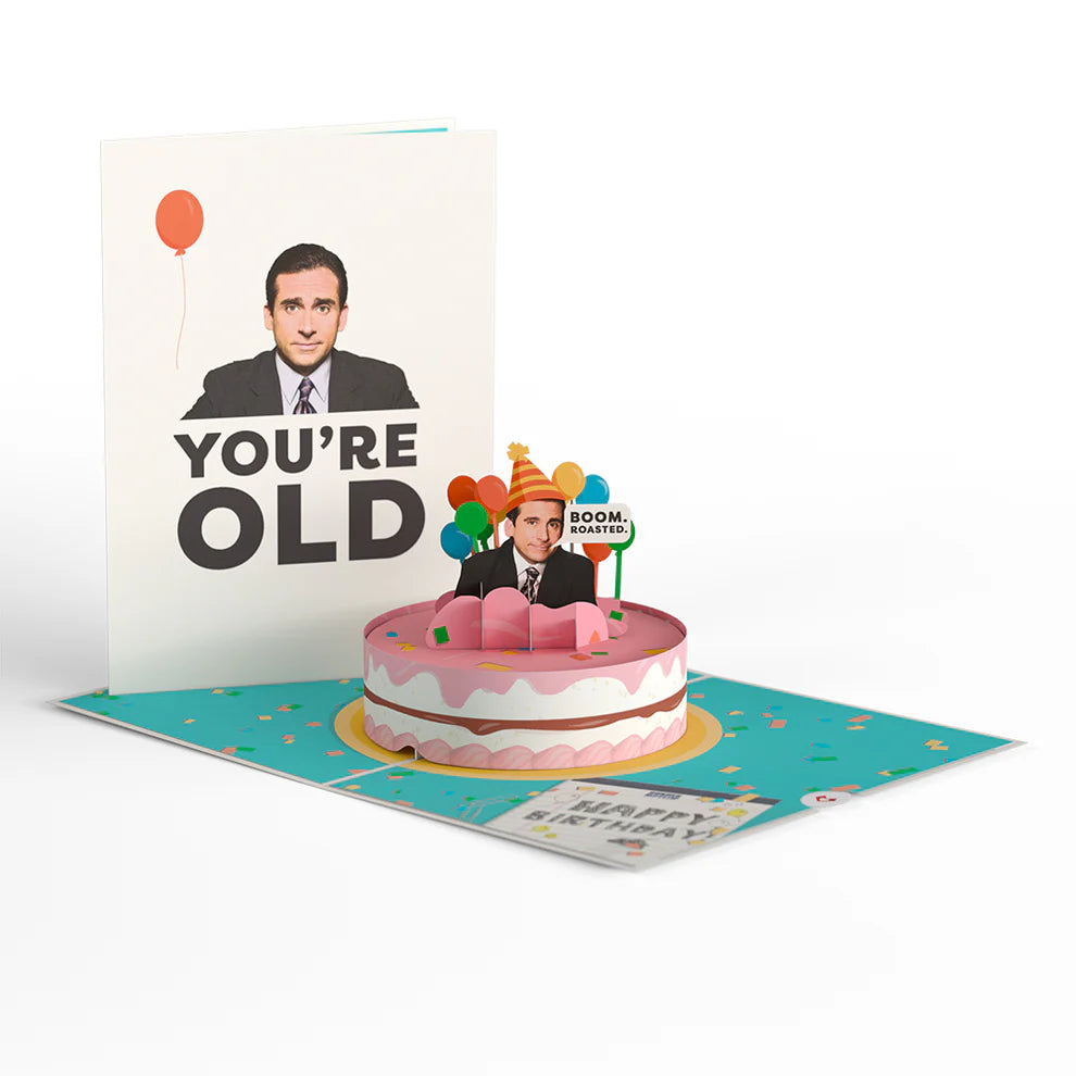 Lovepop Pop-Up Card - The Office You're Old Birthday