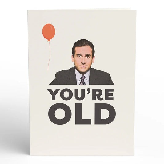 Lovepop Pop-Up Card - The Office You're Old Birthday