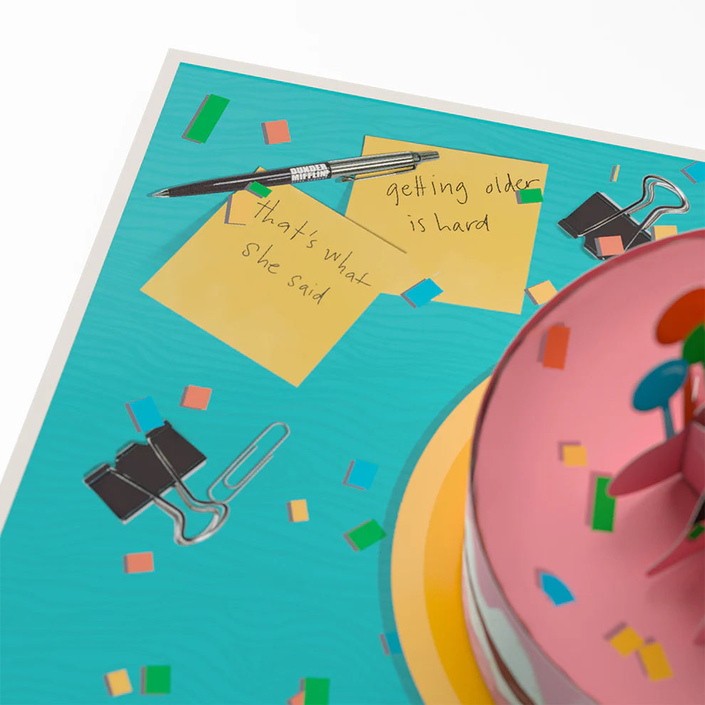 Lovepop Pop-Up Card - The Office You're Old Birthday