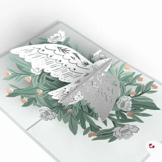 Lovepop Pop-Up Card - Thinking of You (Dove)
