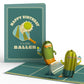 Lovepop Pop-Up Card - Pickleball Birthday Baller