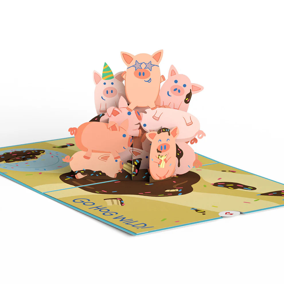 Lovepop Pop-Up Card - Hog Wild Birthday