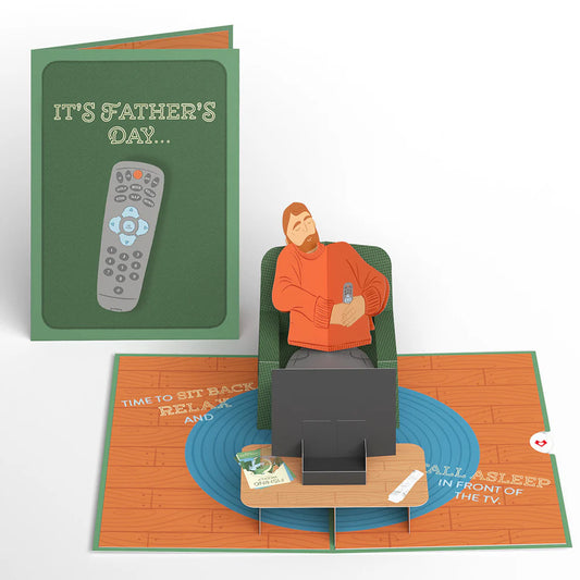 Lovepop Pop-Up Card - Sit Back & Relax Father's Day