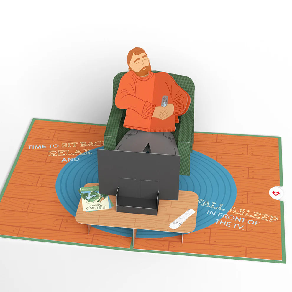 Lovepop Pop-Up Card - Sit Back & Relax Father's Day