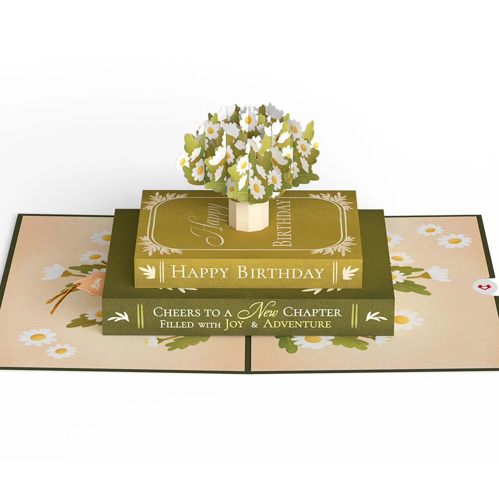 Lovepop Pop-Up Card - Cheers To A New Chapter Birthday