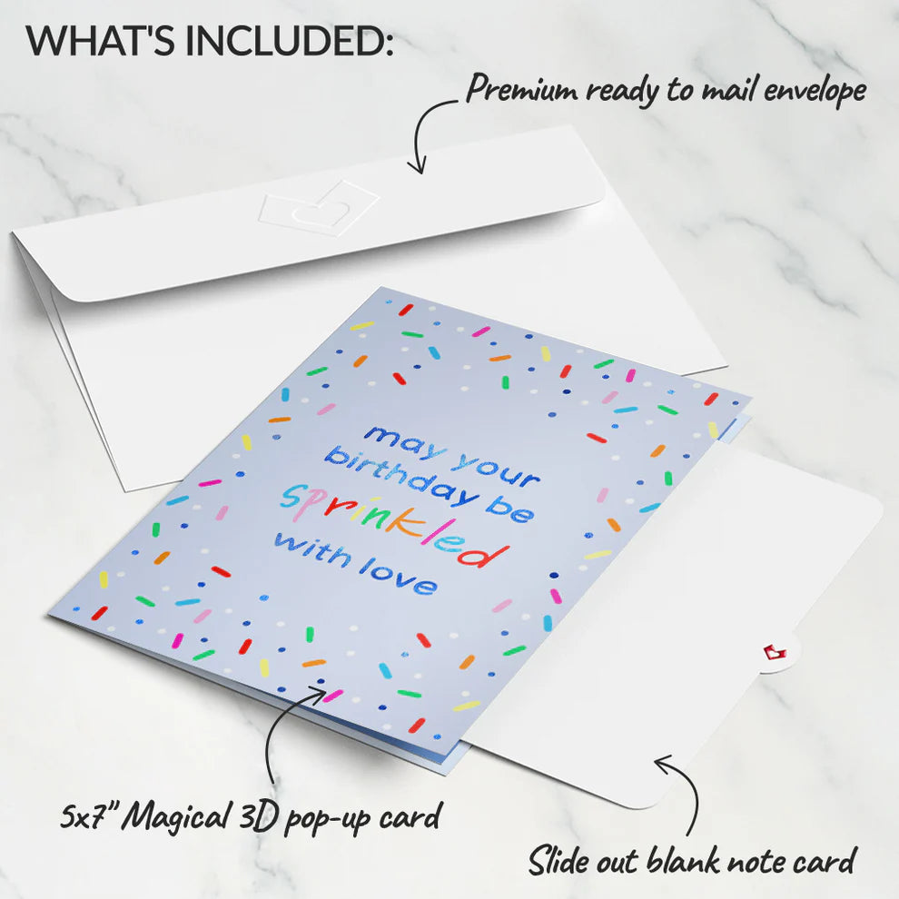 Lovepop Pop-Up Card - Sprinkled with Love