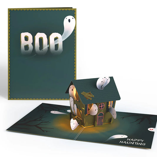 Lovepop Light-Up & Music Pop-Up Card - Happy Haunting