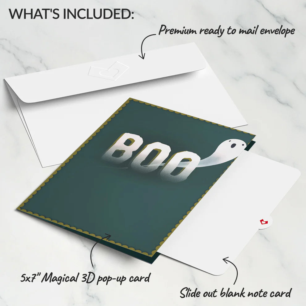 Lovepop Light-Up & Music Pop-Up Card - Happy Haunting