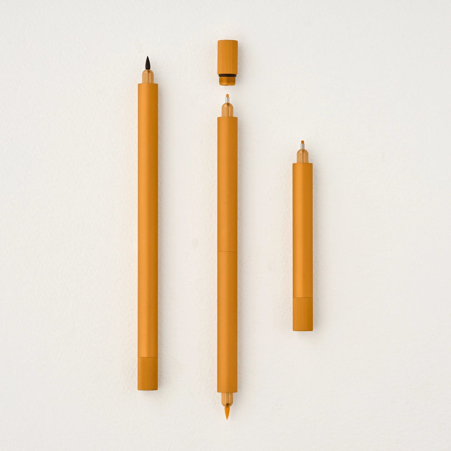 Tom's Studio Lumos Pro The Infinitely Refillable Pen - Matte Clementine (Single Tip)