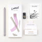 Tom's Studio Lumos Pro The Infinitely Refillable Pen - Titanium (Single Tip)