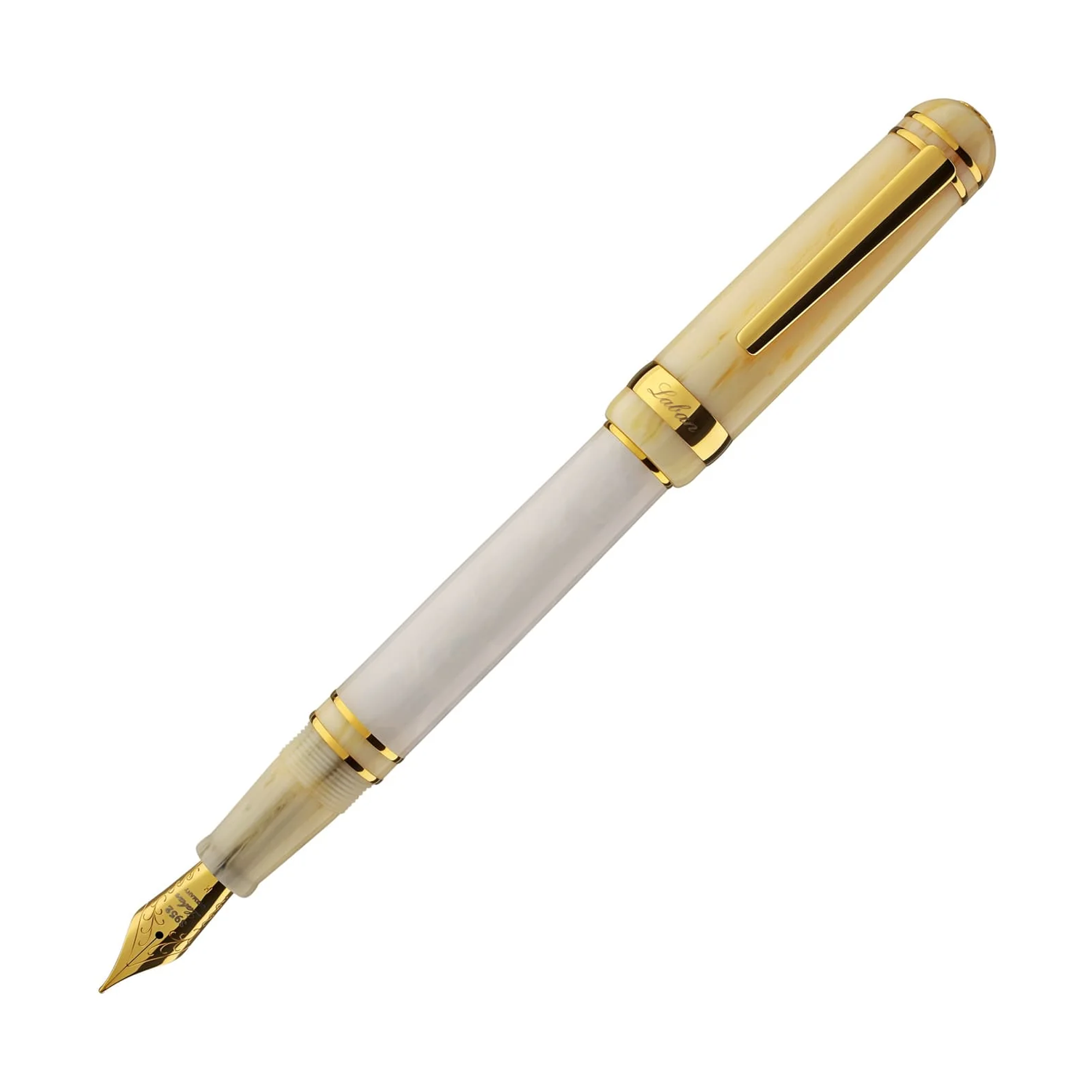 Laban 325 Fountain Pen - Snow – Dromgoole's Fine Writing Instruments