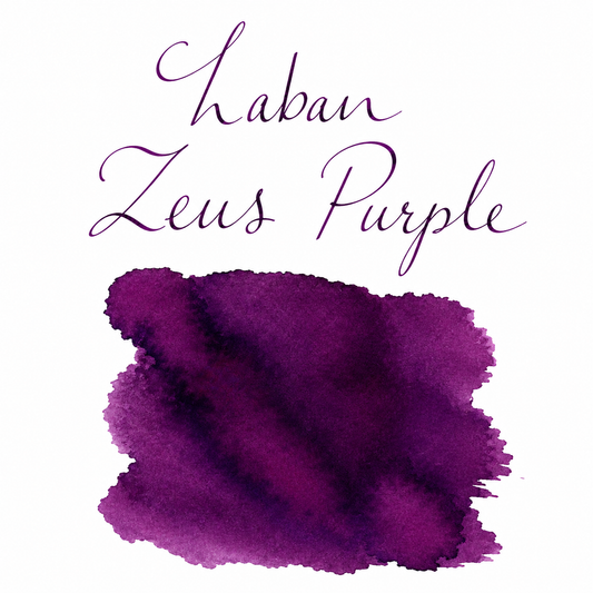 Laban Zeus Dark Purple Bottled Ink - 50ml