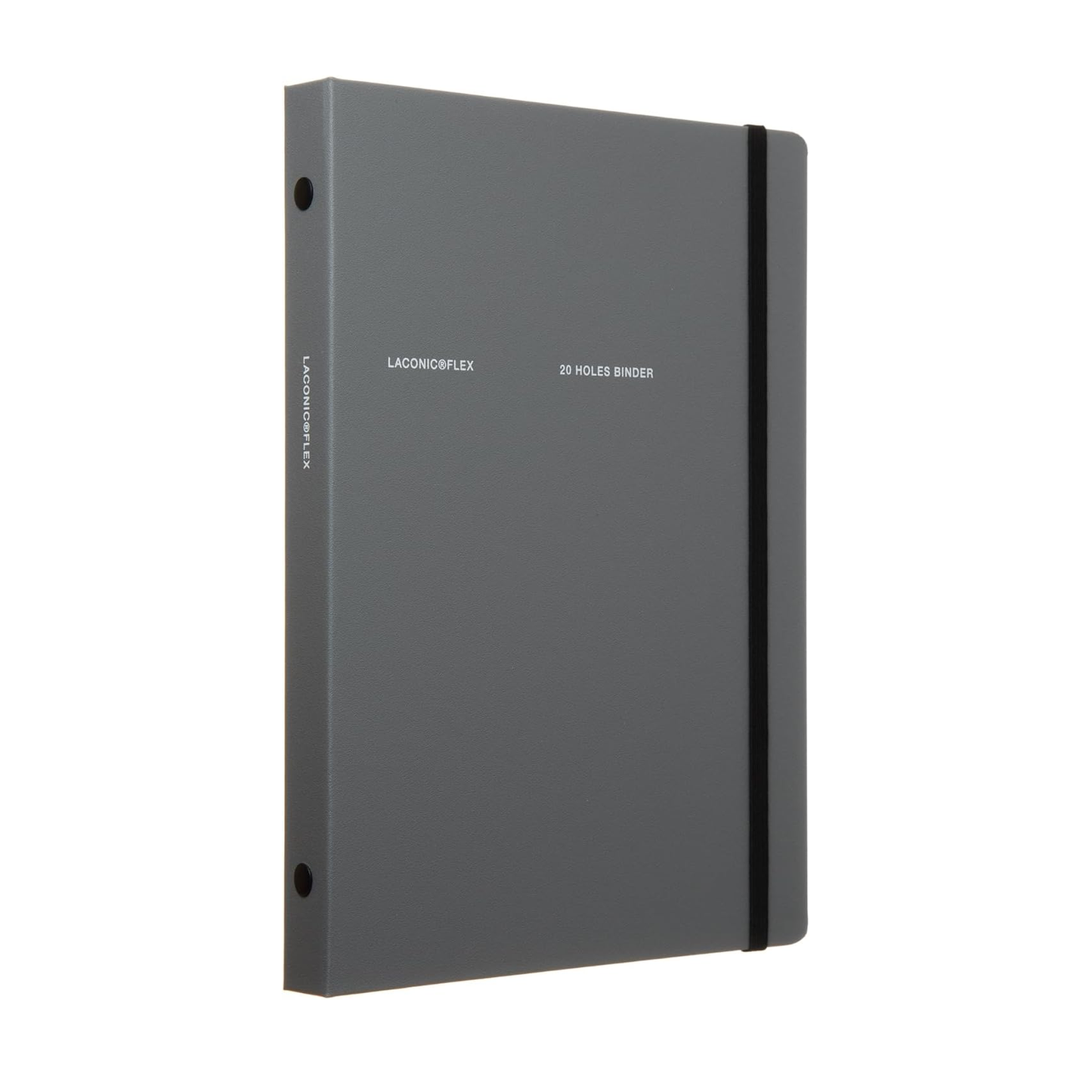 Laconic A5 Flex 20 Ring Binder - Gray