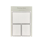Laconic Style Notebook Sticker - Planning & Memo