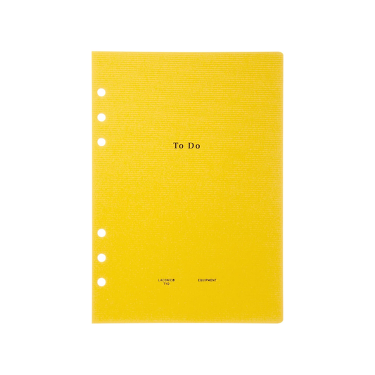 Laconic Style Notebook Refill - To Do