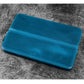Galen Leather 12 Slot Zippered Magnum Opus Pen Case - Crazy Ocean Blue (with Removable Pen Tray)