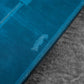 Galen Leather 12 Slot Zippered Magnum Opus Pen Case - Crazy Ocean Blue (with Removable Pen Tray)