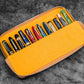Galen Leather 12 Slot Zippered Magnum Opus Pen Case - Crazy Honey Ochre (with Removable Pen Tray)