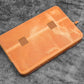 Galen Leather 12 Slot Zippered Magnum Opus Pen Case - Crazy Honey Ochre (with Removable Pen Tray)