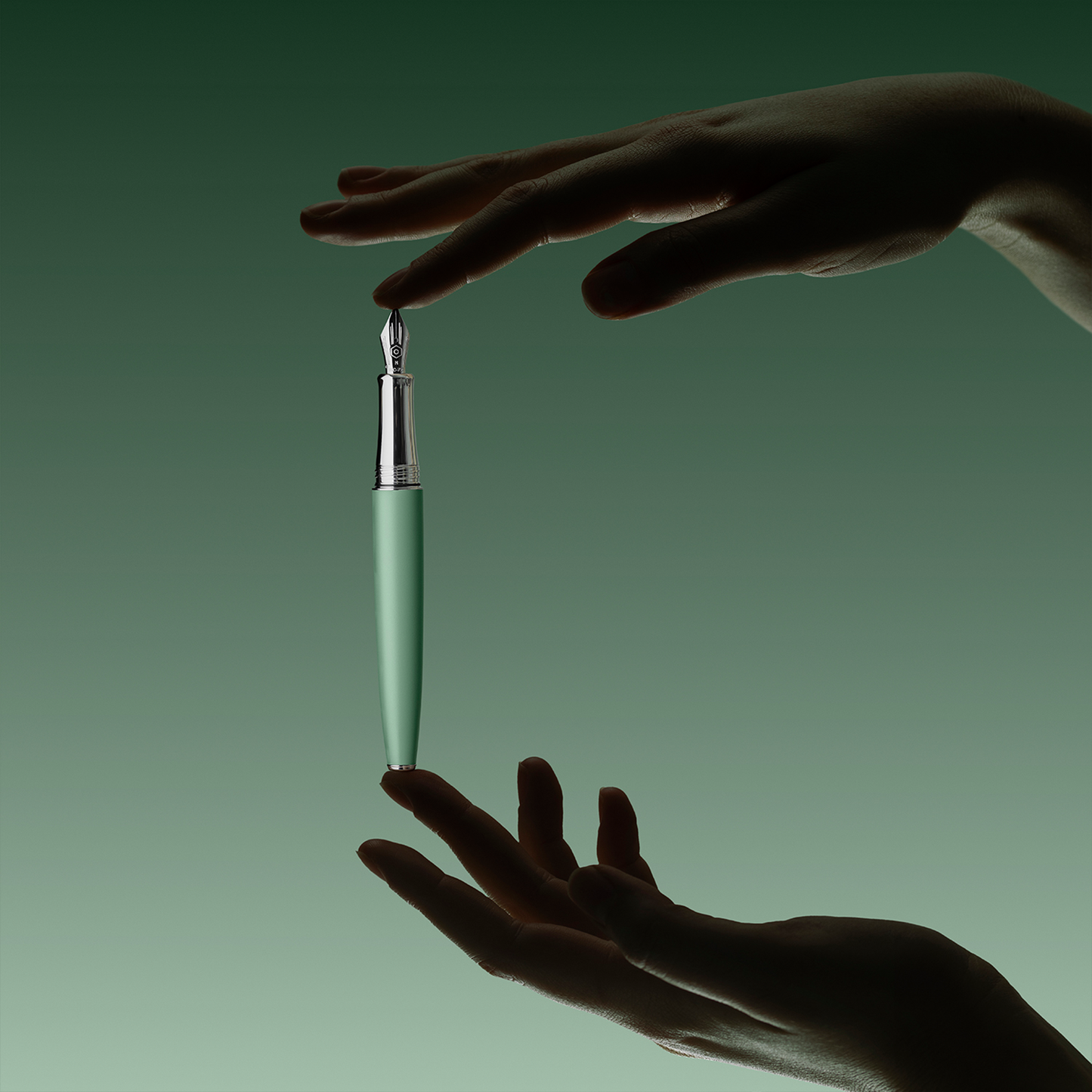 Caran d'Ache Leman V2 Collection Fountain Pen - Sage Green