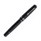 Leonardo Momento Magico Fountain Pen - Black Matte with Silver Trim