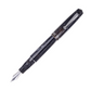 Leonardo Momento Zero Fountain Pen - Horn with Silver Trim