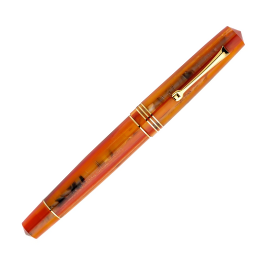 Leonardo Momento Zero Fountain Pen - Mango with Gold Trim