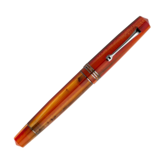Leonardo Momento Zero Fountain Pen - Mango with Ruthenium Trim